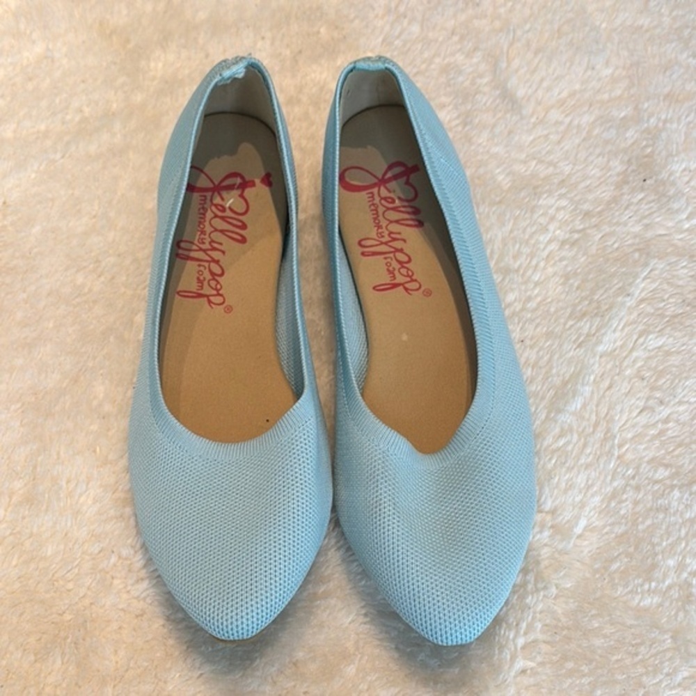 Jellypop Women's Sky Blue Loafers